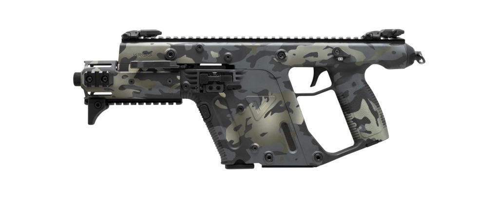 Kriss Vector SDP Enhanced Multicam Black .45 ACP 6.5" Barrel 13-Rounds