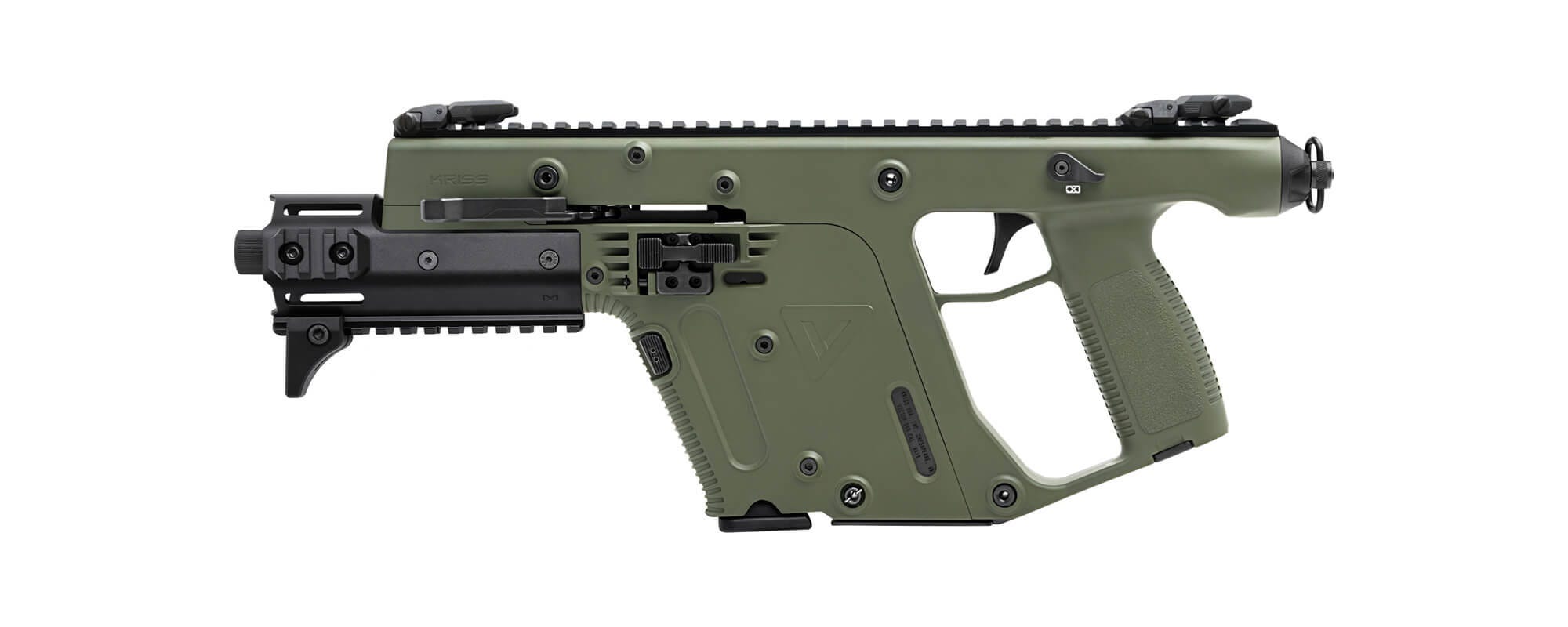 Kriss Vector SDP Enhanced OD Green 9mm 6.5" Barrel 17-Rounds