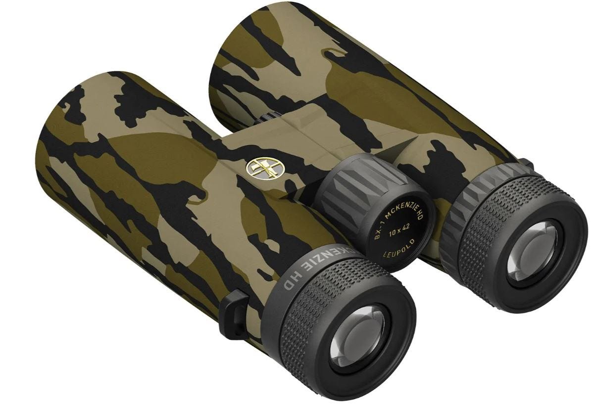 Leupold BX-1 McKenzie HD Binoculars Mossy Oak Obsession 10x42mm Roof Prism