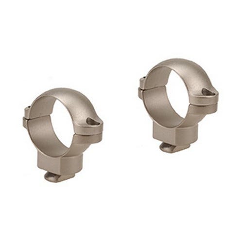 Leupold Dual Dovetail DD 1 inch Rings Medium Silver