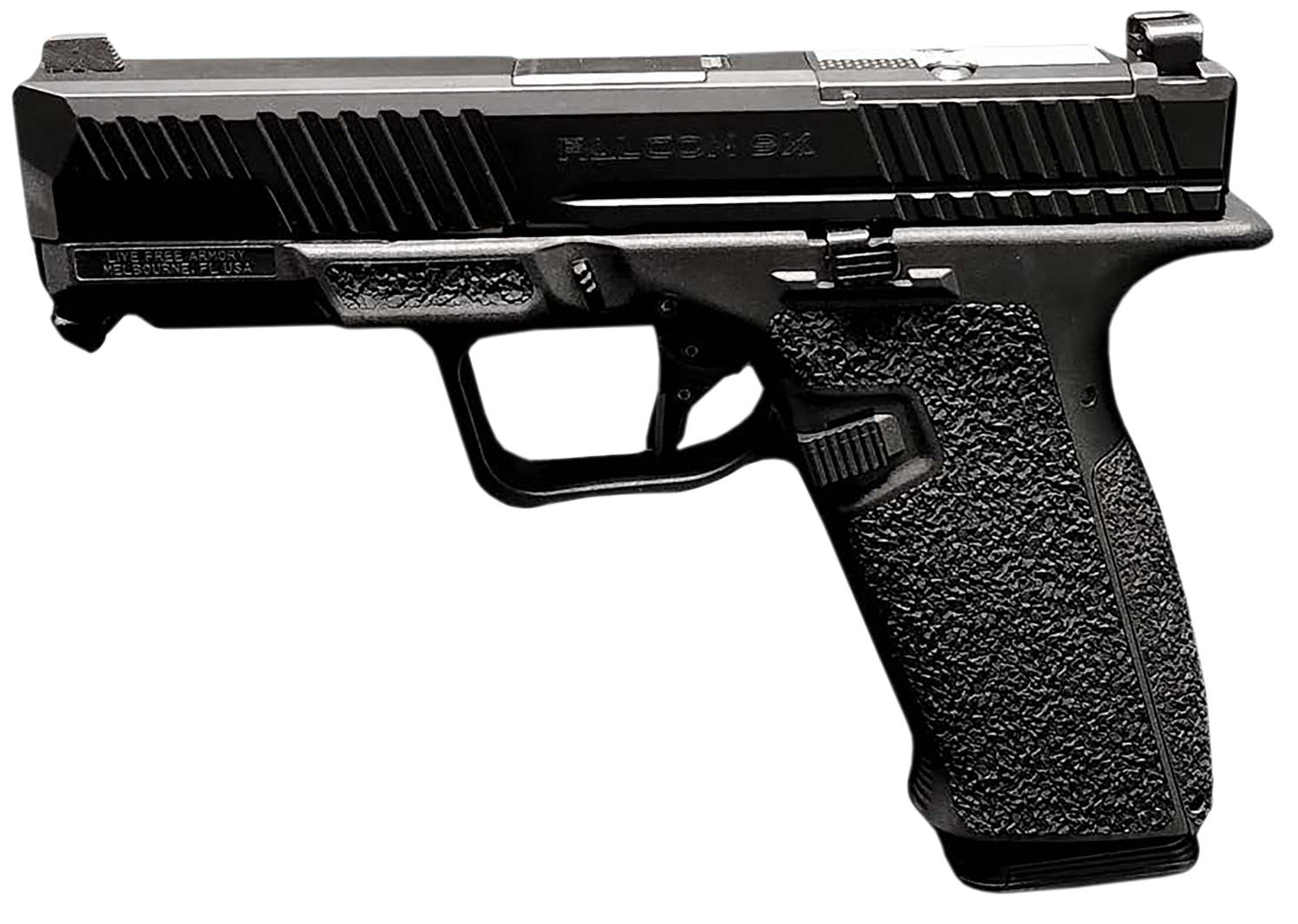 Live Free Armory Falcon 9X 9mm 4.02" Barrel 17-Rounds