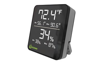 Lockdown Digital Wireless Hygrometer