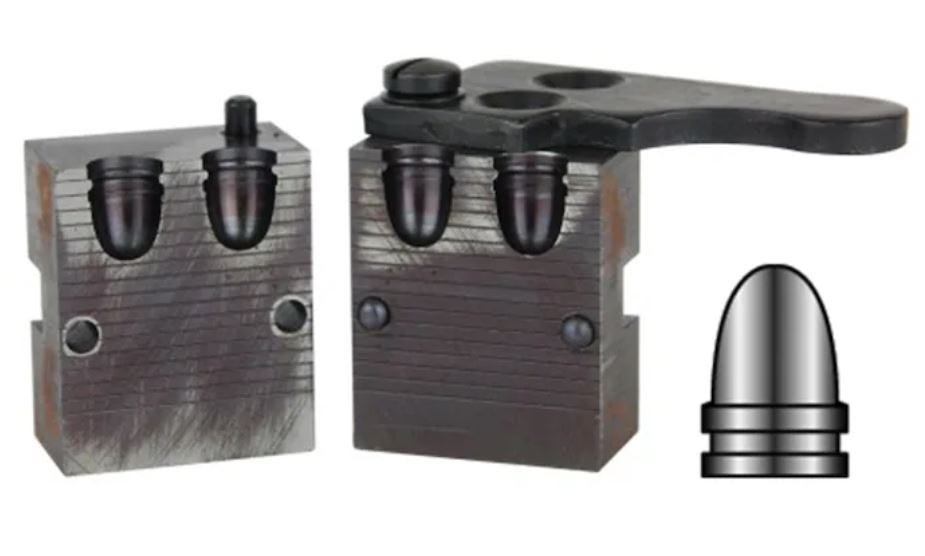 Lyman Pistol Bullet Mould 9mm Lugert 120 Grains