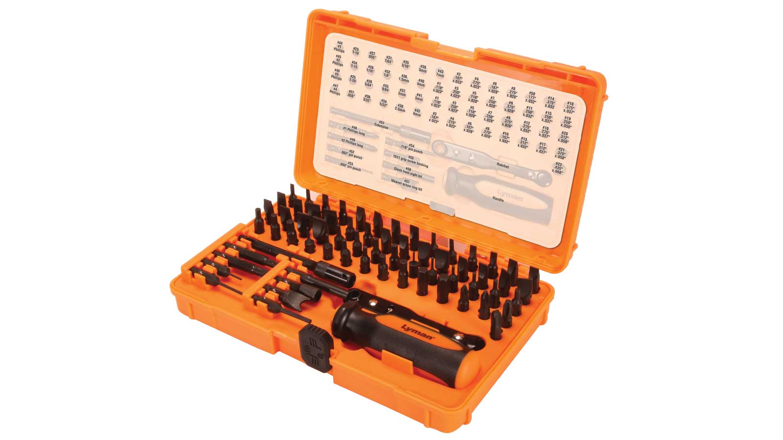 Lyman 68-Piece Master Gunsmith Screwdriver Set