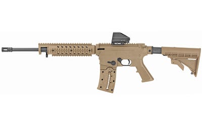 Mossberg International 715T .22LR 16.25" 25 rounds Flat Dark Earth Adjustable Stock & Holographic Green Dot