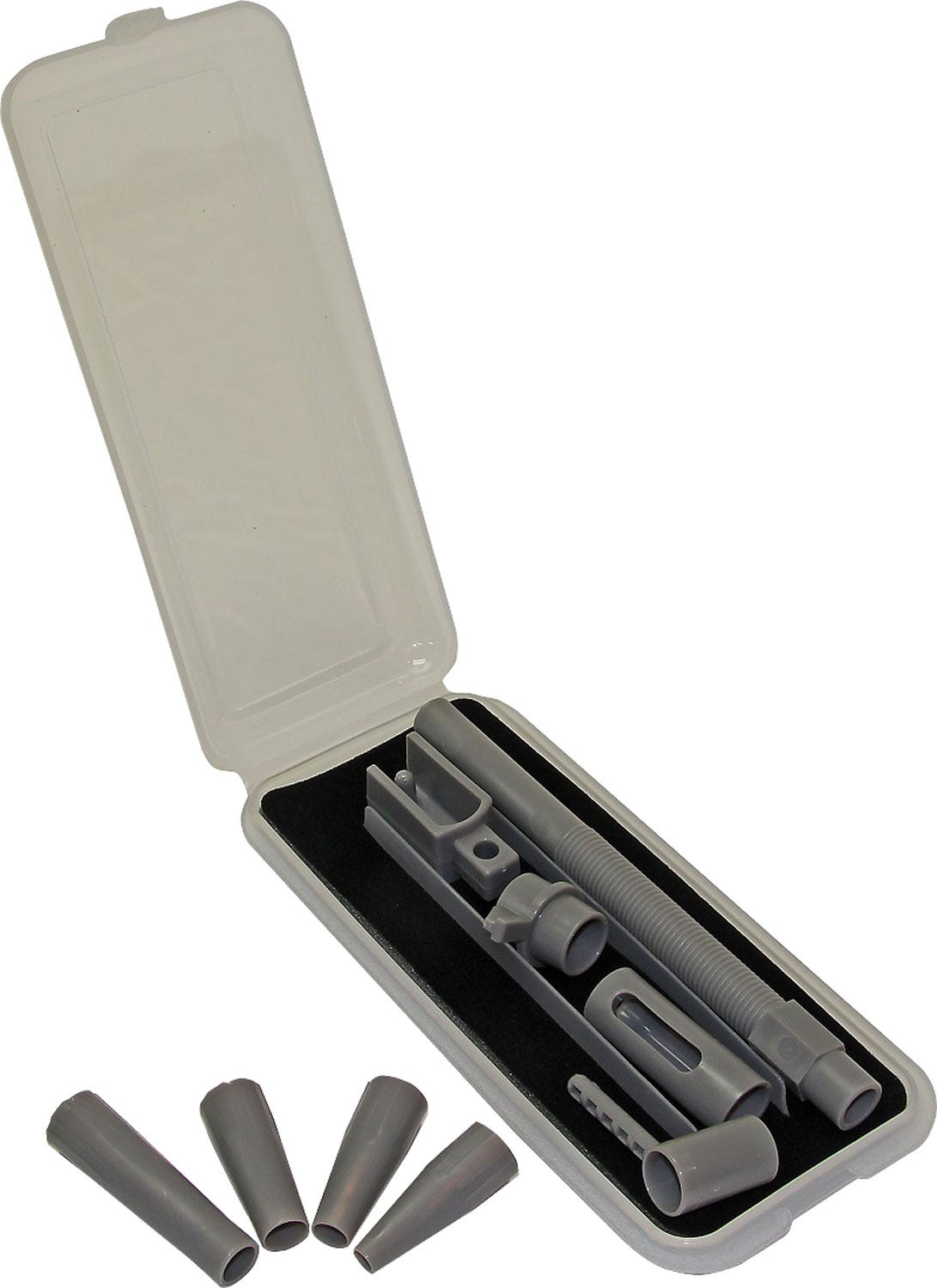 MTM Screw It Deluxe Bore Guide Kit Gray for Rifles with .695 or Small Diameters