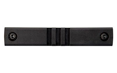 Magpul M-LOK Polymer Adapter Rail Section Magpul AFG-2 Beveled Ends Mil-Spec Polymer Black