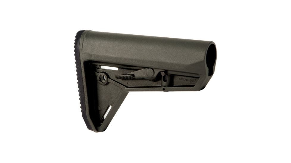 Magpul Industries MOE SL-M Carbine Stock Fits Mil-Spec Buffer Tubes Matte Finish ODG
