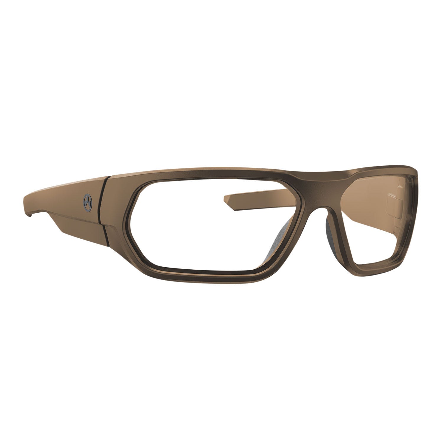 Magpul Radius Eyeglasses Flat Dark Earth Frame Clear Lenses