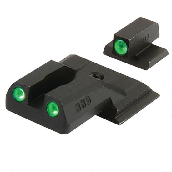 Meprolight Self Illuminated Tru-Dot Fixed Night Sights Remington R1 Green/Green