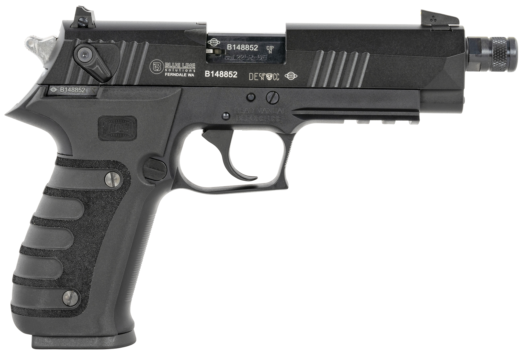 Mauser M20 .22 LR 4" Barrel 10-Rounds