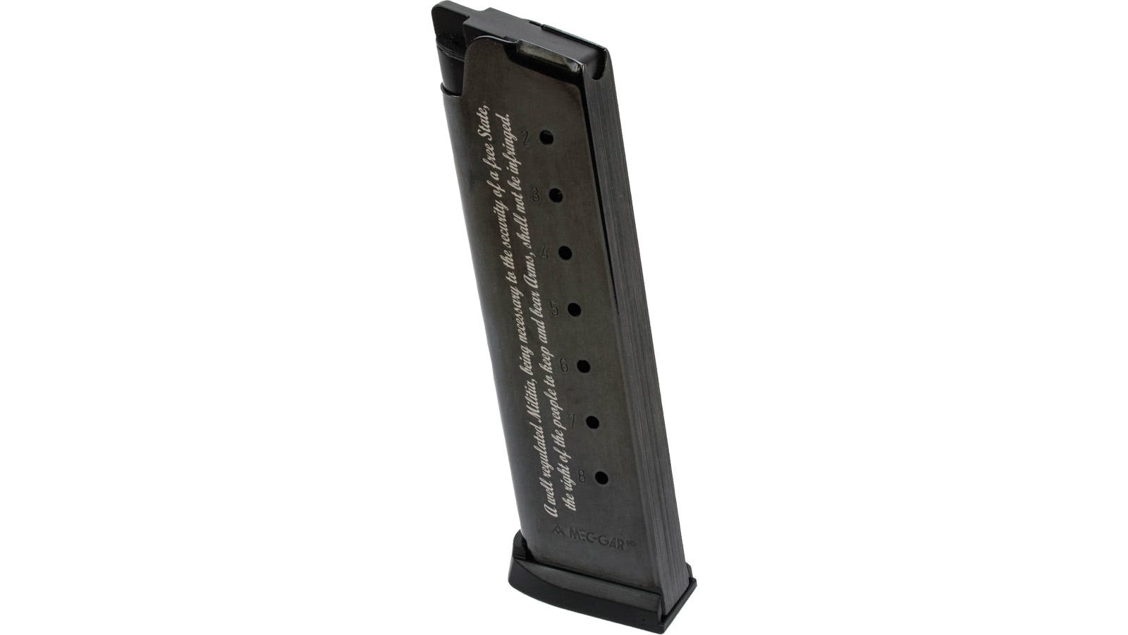 Mec-Gar Colt 1911 Engraved Magazine .45 ACP 8-Rounds