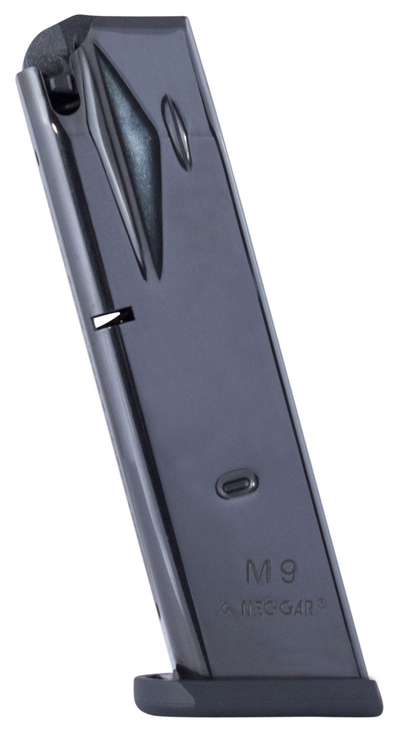 Mec-Gar Magazine 9mm 15-Rounds For Beretta 92G