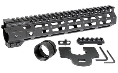 Midwest Industries Combat Rail M-Lok Handguard Fits AR Rifles 10.5-inch Black Finish