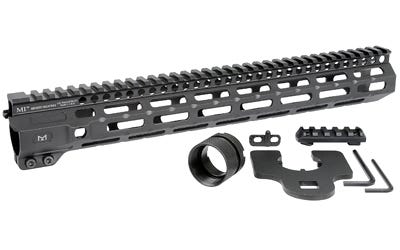 Midwest Industries Combat Rail M-Lok Handguard Fits AR Rifles 14-inch Black Finish