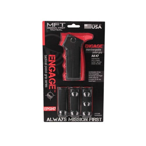 Mission First Tactical Engage AK Pistol Grip with STRPS Black
