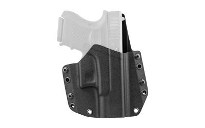 Mission First Tactical OWB Holster Glock 26/27 Right Hand Black Boltaron Standard Belt Loops