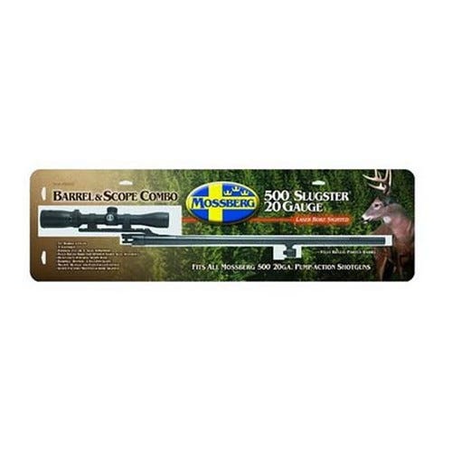 Mossberg 500 Barrel and Scope Combo Set Black 20 GA 24-inch Bushnell 3-9x32 Scope