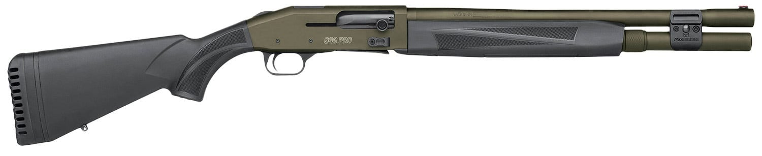 Mossberg 940 Pro Tactical OD Green / Black 12 GA 18.5" Barrel 7-Rounds Optics Ready