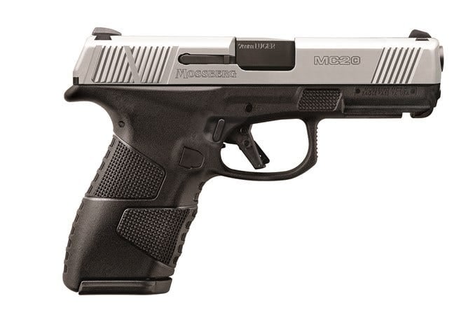 Mossberg MC2c Stainless / Black 9mm 3.9" Barrel 10-Rounds Loaded Chamber Port