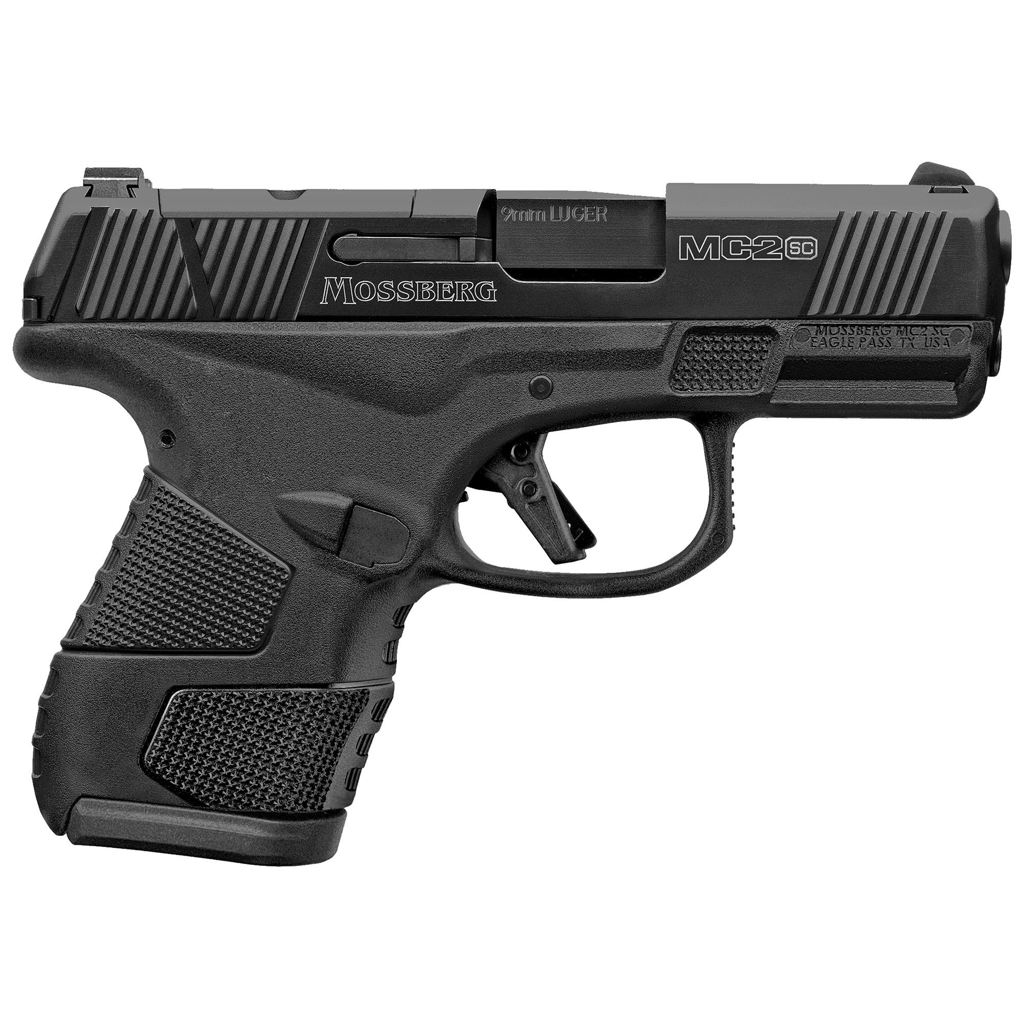 Mossberg MC2sc 9mm 3.4" Barrel 14-Rounds Optics Ready (No Safety)
