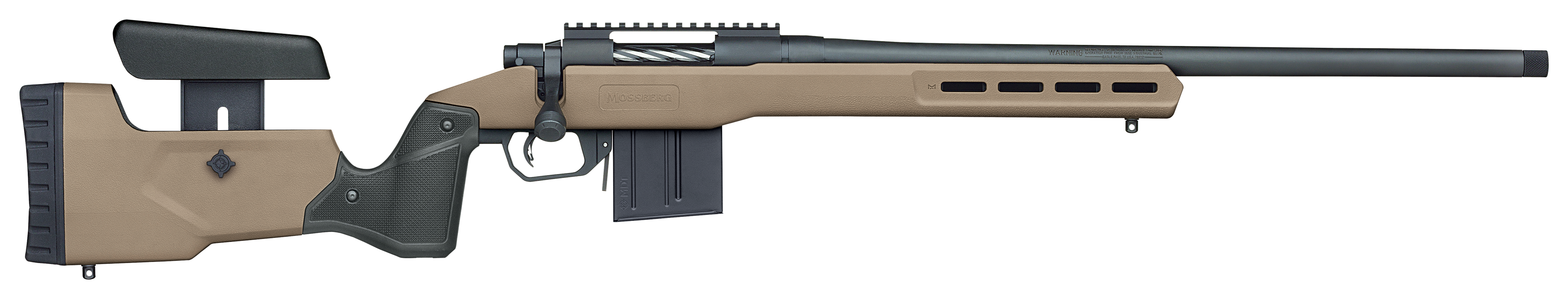 Mossberg Patriot LR Tactical Flat Dark Earth 6.5 PRC 24" Barrel 7-Rounds