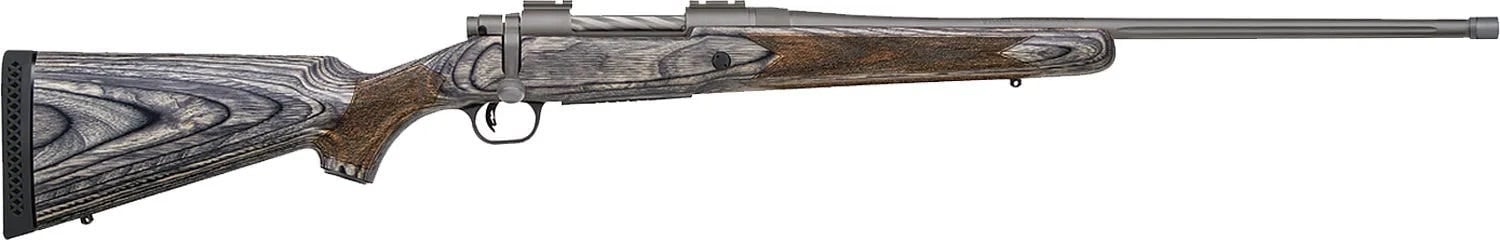 Mossberg Patriot Predator Rifle Grey Wood Laminate .350 Legend 22" Barrel 4-Rounds
