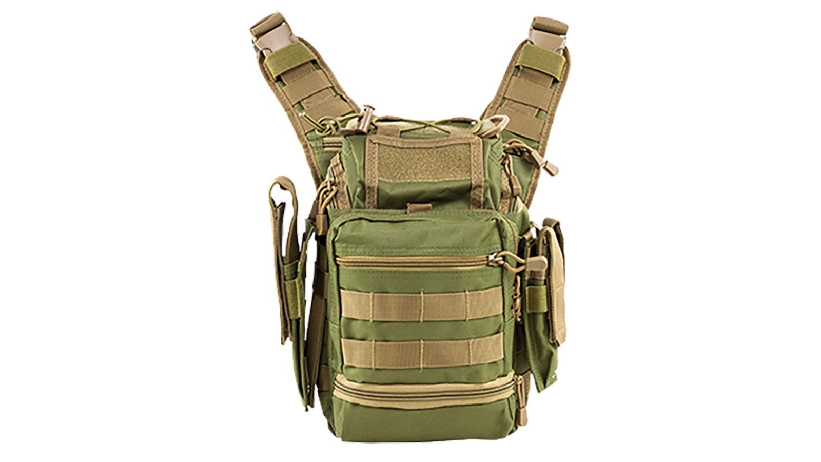 NC Star PVC First Responders Utility, Green/Tan
