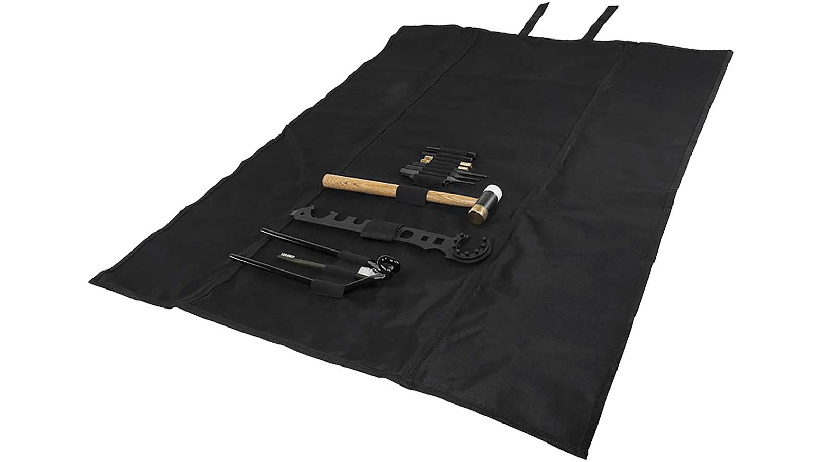 NC Star AR15/M4 Gunsmithing Tool Kit Black Roll-Up Cleaning Mat