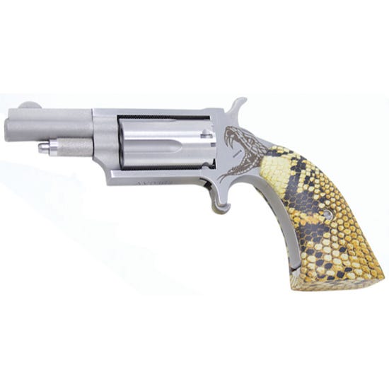 NAA Mini Antivenom Snake Skin Camo .22 Mag 1.625" Barrel 5-Rounds