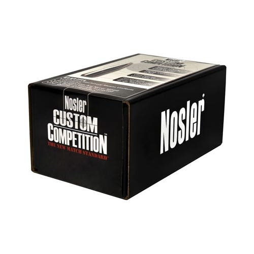 Nolser Custom Competition Rifle Bullets 8mm 200 Grain HPBT 100 Count