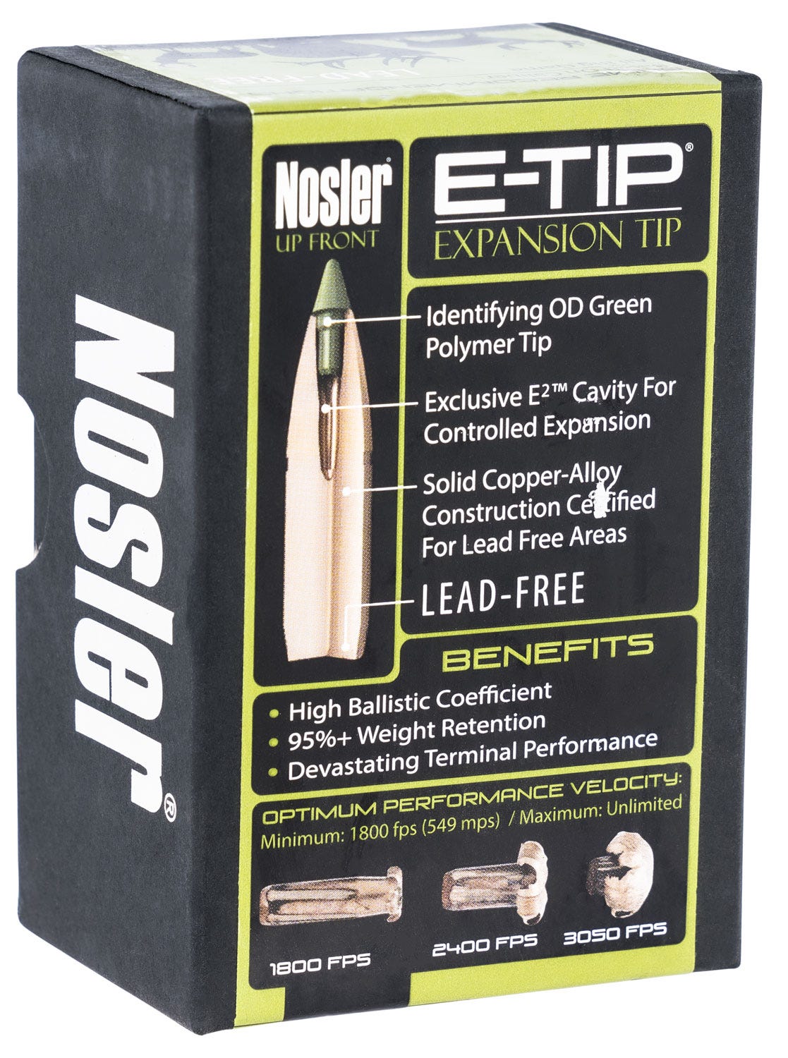 Nosler E-Tip Copper 6.5 Creedmoor 120-Grain 50-Rounds PT