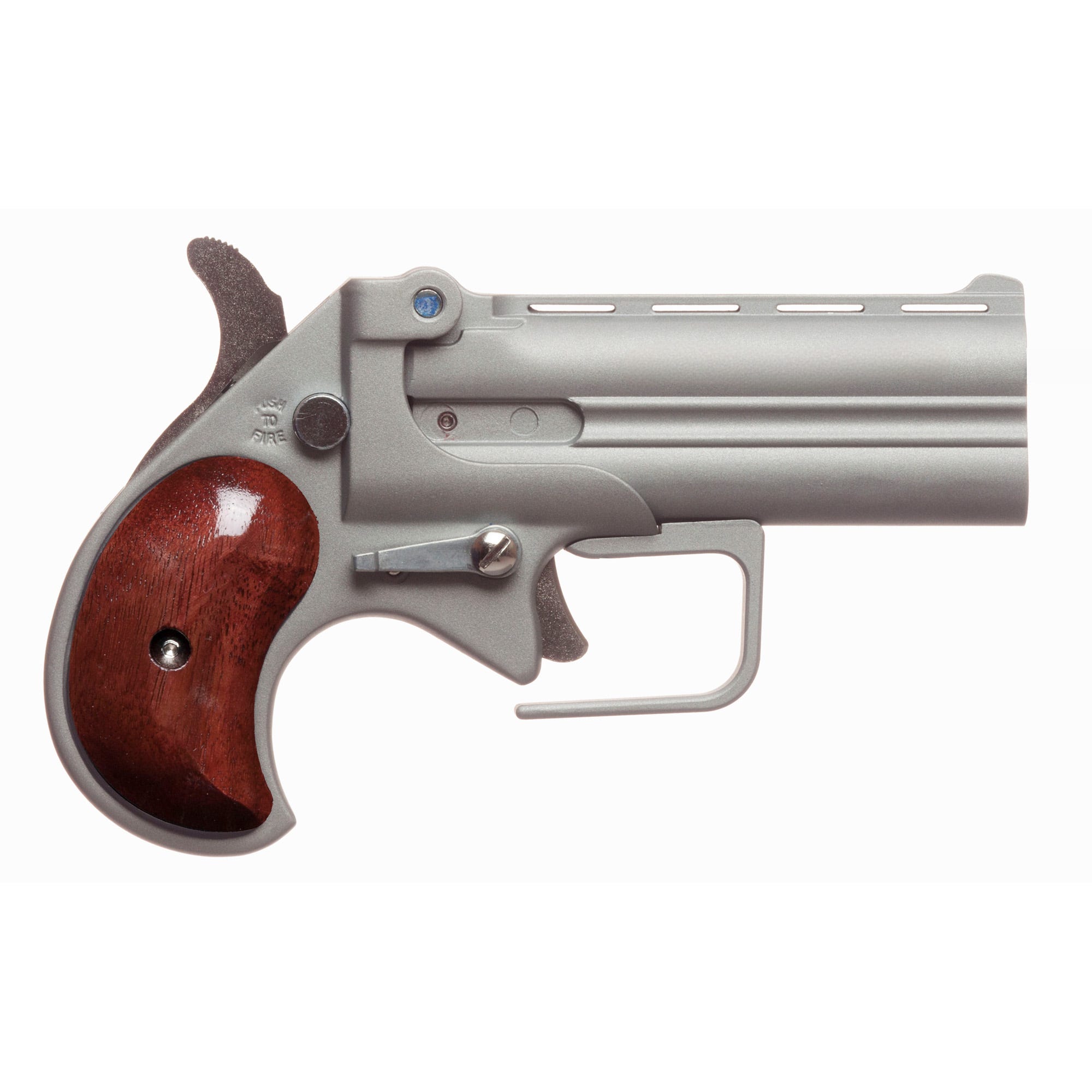 Old West Firearms Big Bore Silver 9mm 3.5" Barrel 2-Rounds