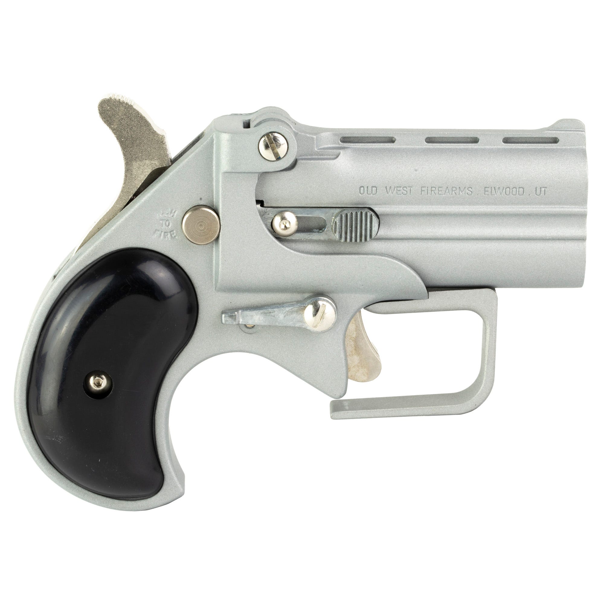 Old West Firearms Short Bore Silver / Black .38 SPL 2.75" Barrel 2-Rounds