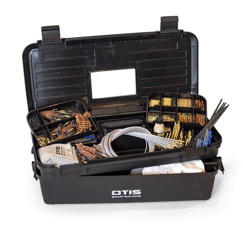 Otis Team Range Box Cleaning Kit for 5.56 Rifle/9mm Pistol/12 Gauge Shotgun