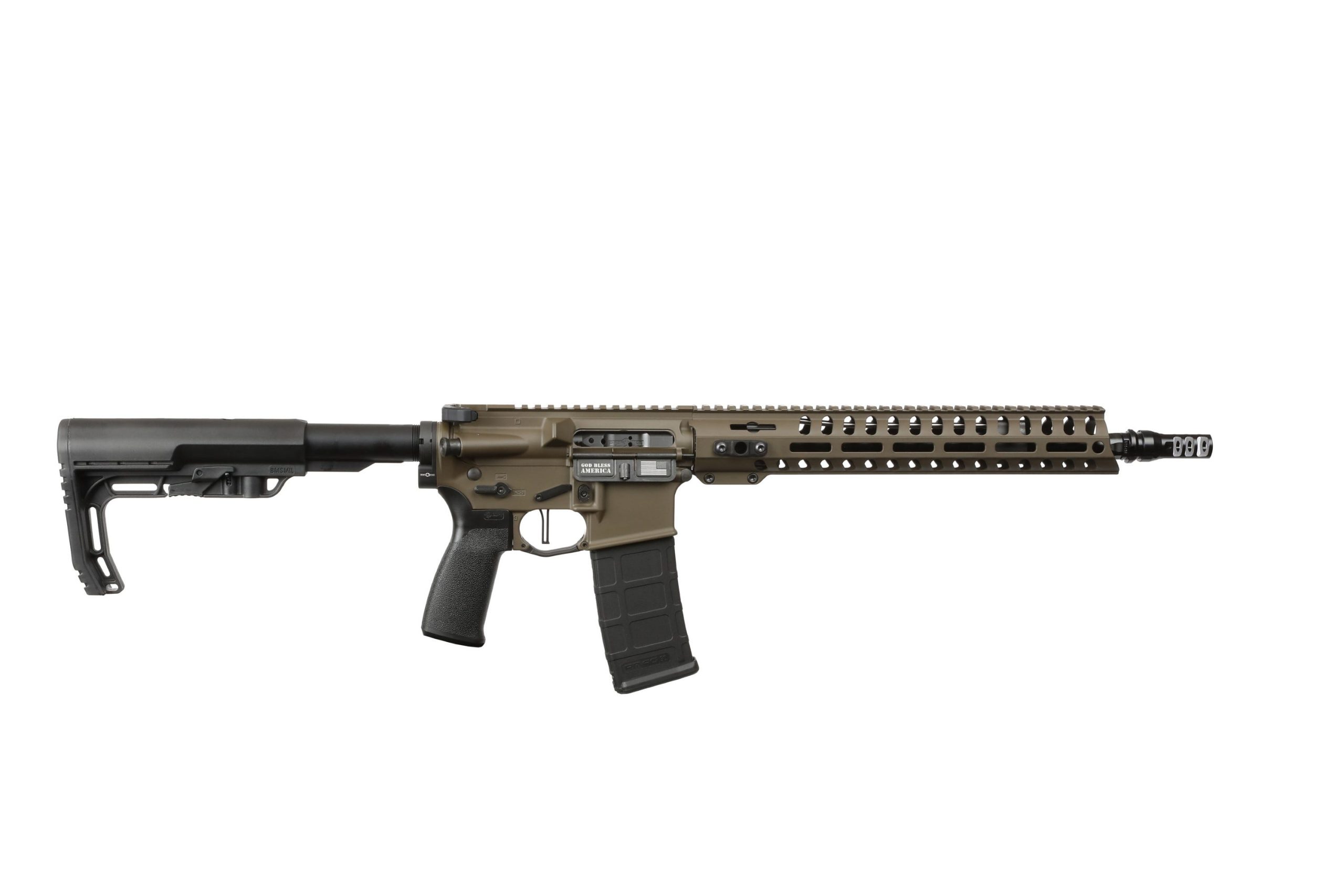 Patriot Ordnance Factory Minuteman Patriot Brown 5.56 13.75" Barrel 30-Rounds