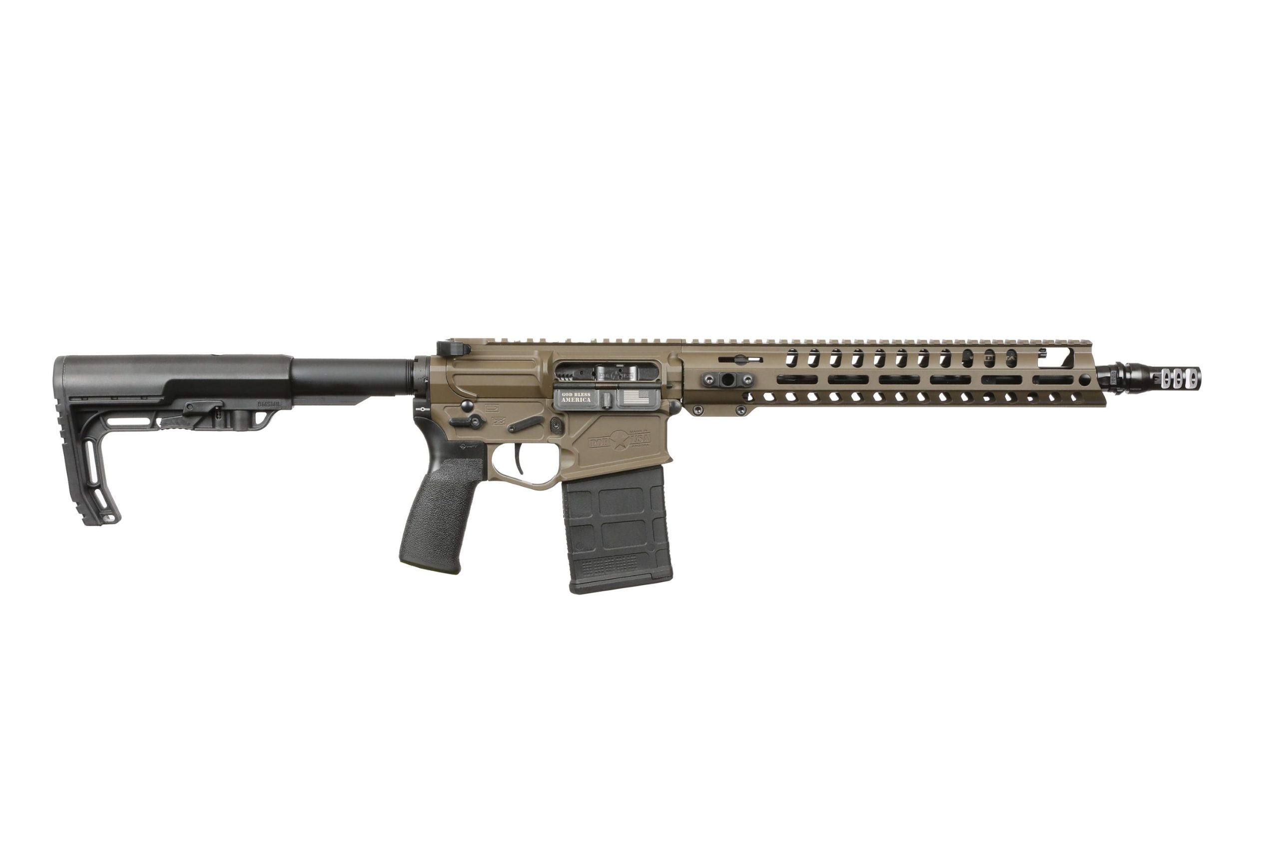 Patriot Ordnance Factory Rogue DI Patriot Brown .308 Win 13.75" P&W Barrel 20-Rounds
