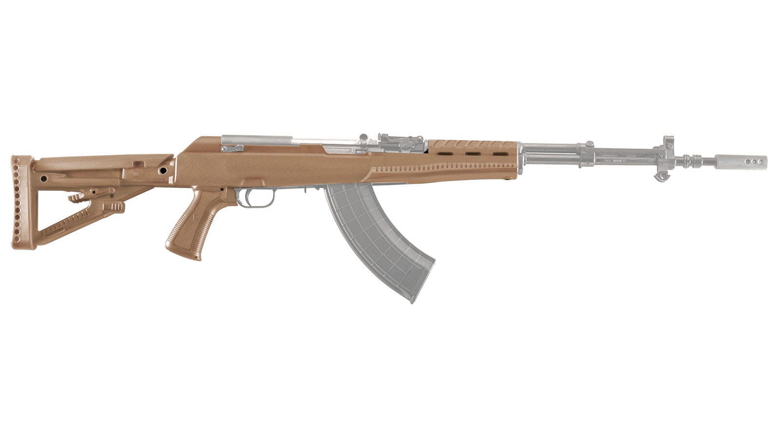 Pro Mag Industries Archangel OPFOR Pistol Grip Coversion Stock for SKS Tan