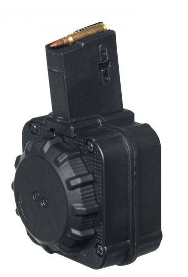 ProMag AR-15 Drum Magazine .223 Rem/5.56 NATO 65 Rounds Polymer