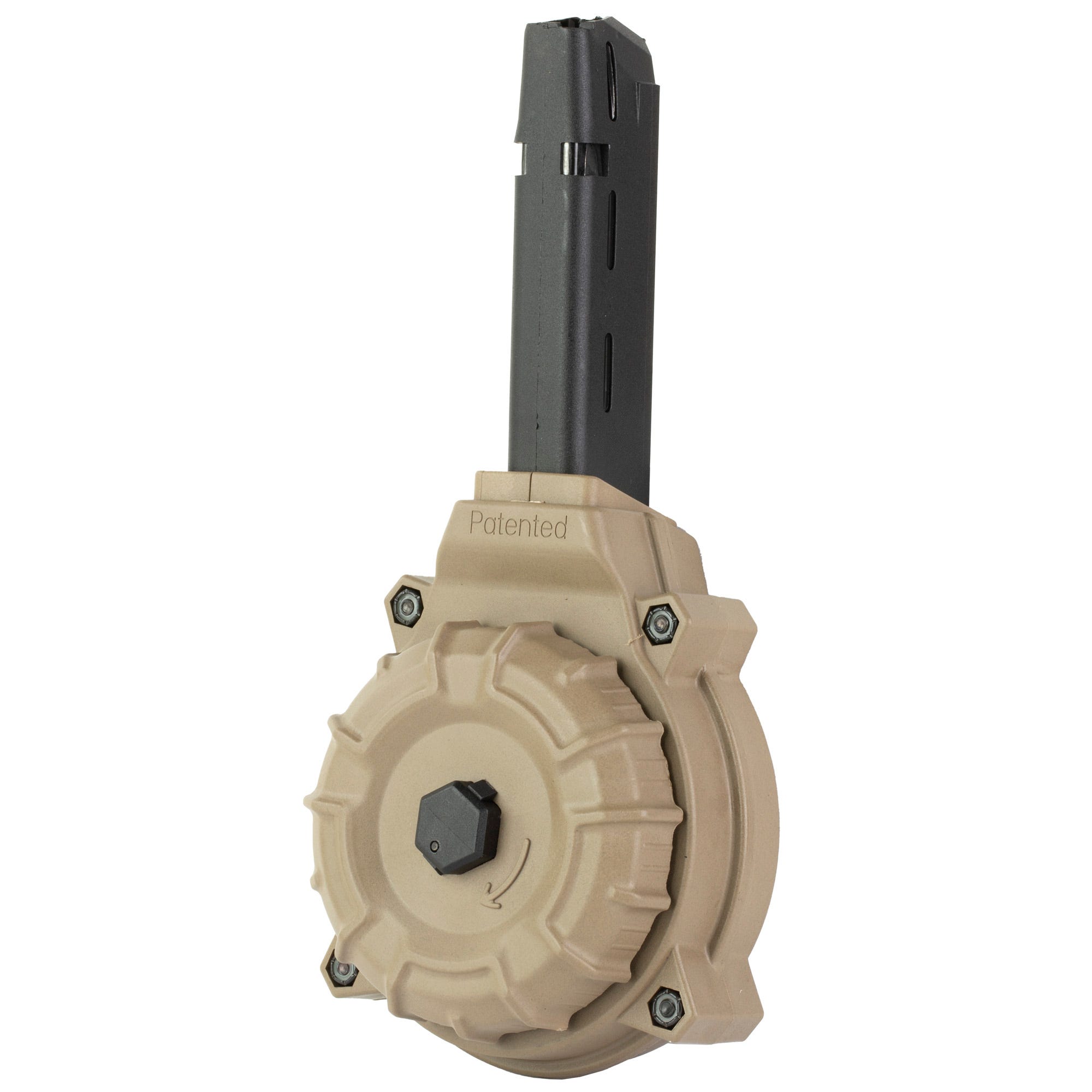 Pro Mag Industries Glock 17/19 Drum Mag FDE 9mm 50-Rounds