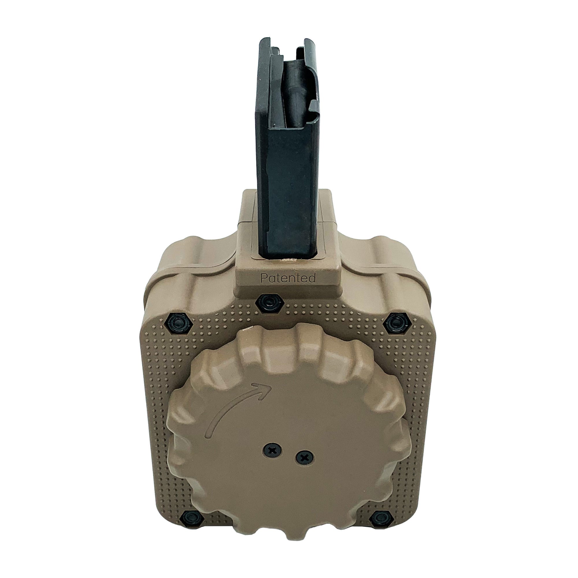 Pro Mag Industries SCAR 17 Drum Magazine Flat Dark Earth 7.62 X 51 / .308 Win 50-Rounds