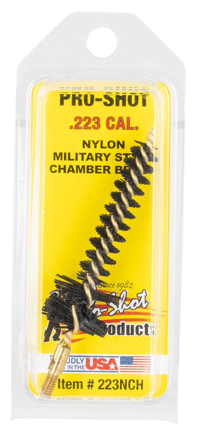Pro-Shot Military Chamber Brush Brass 5.56 NATO with Nylon Bristles