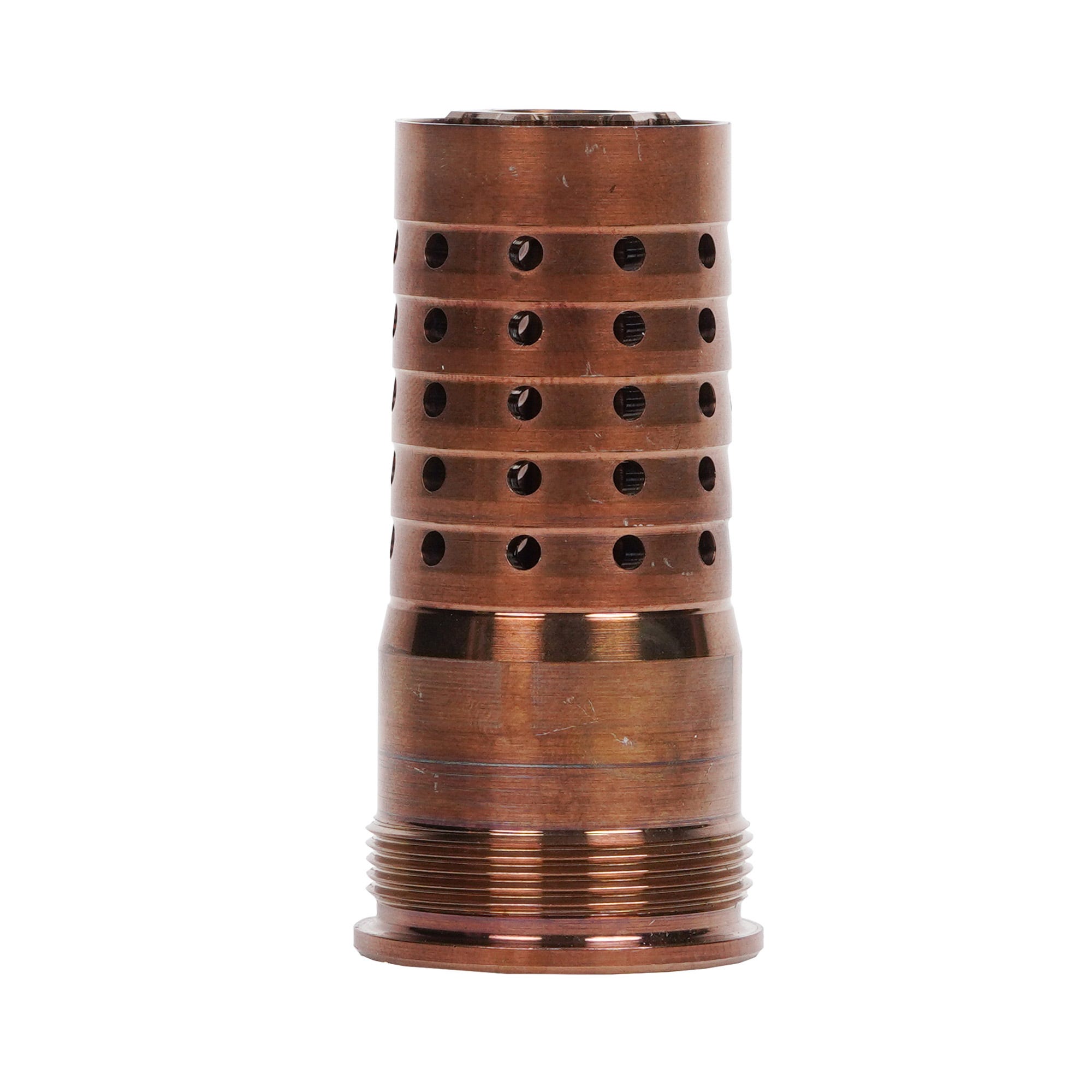 Q Cherry Bomb Gold 8.6 Blackout M18X1.5 TPI