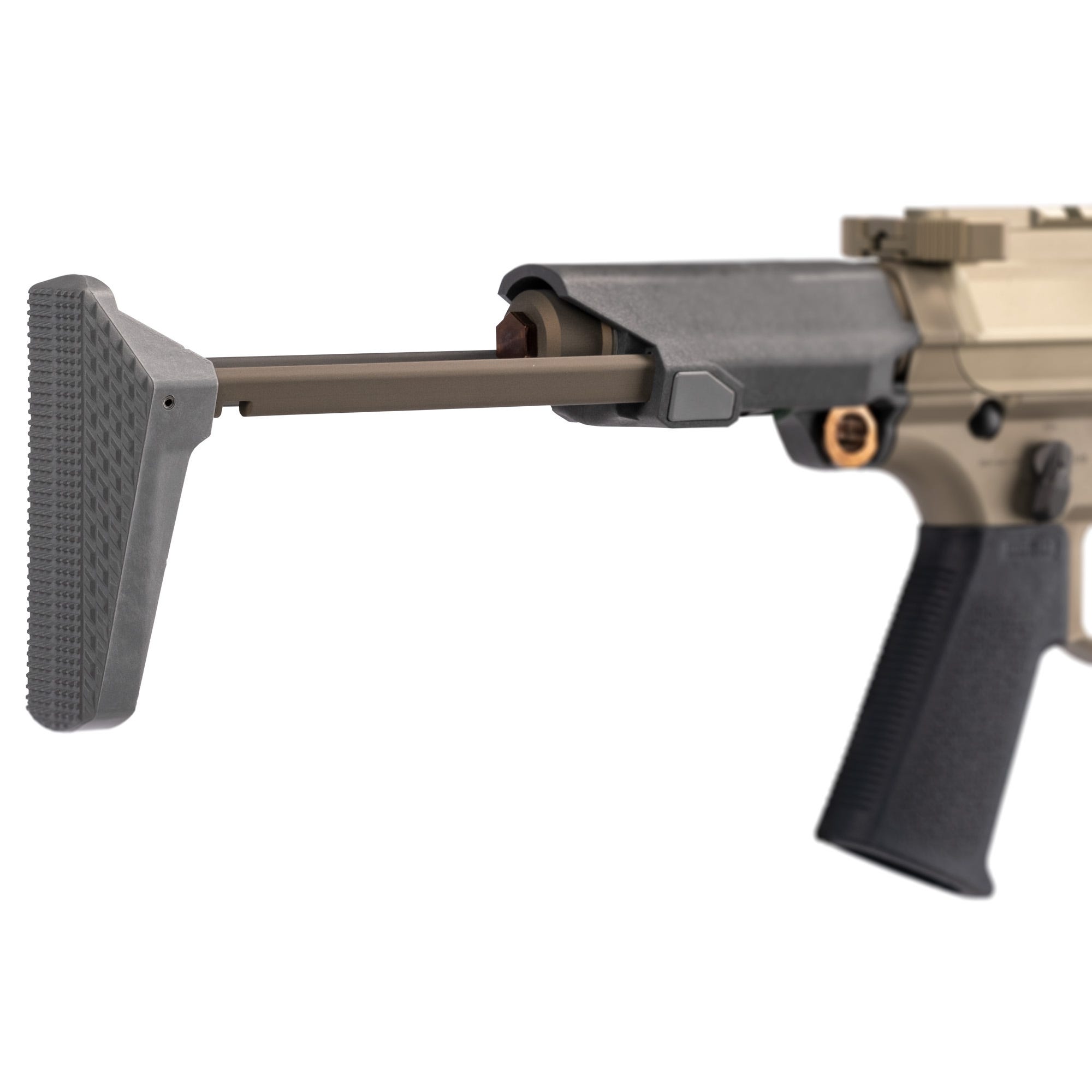 Q Honey Badger Stock Assembly Grey