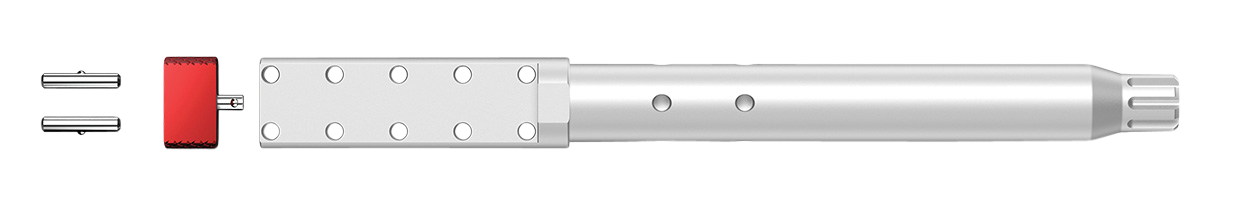 Real Avid Lug-Lok Upper Vise Block Natural For AR-10