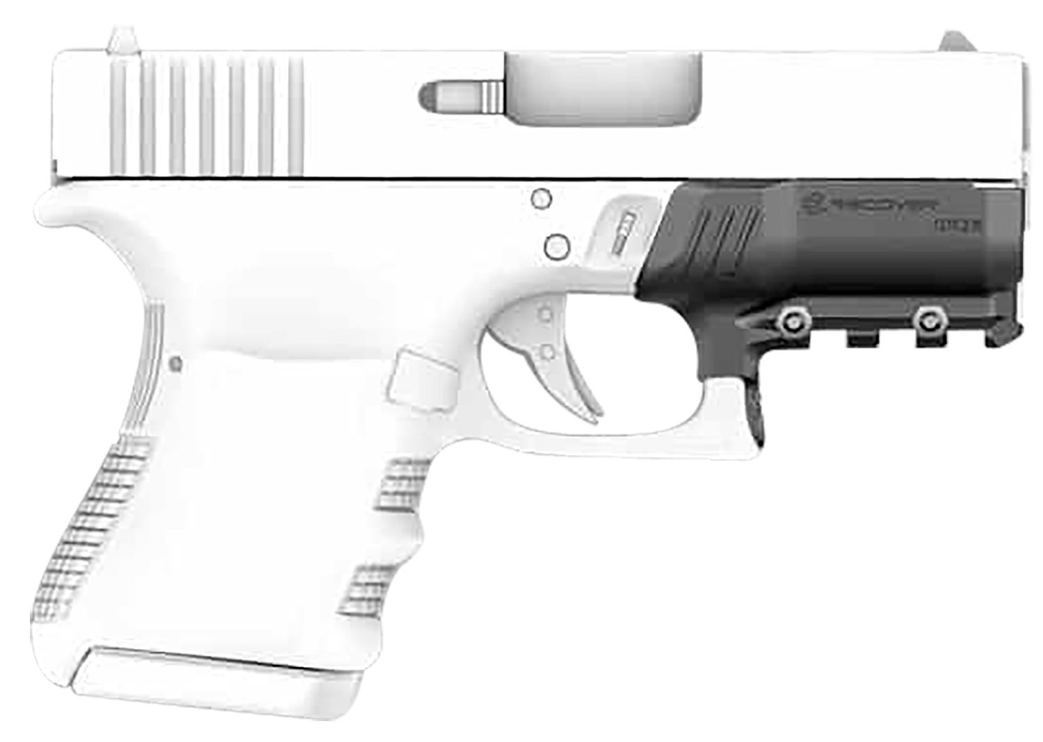 Recover Tactical Rail Adapter for Glock 26 Gen1-5