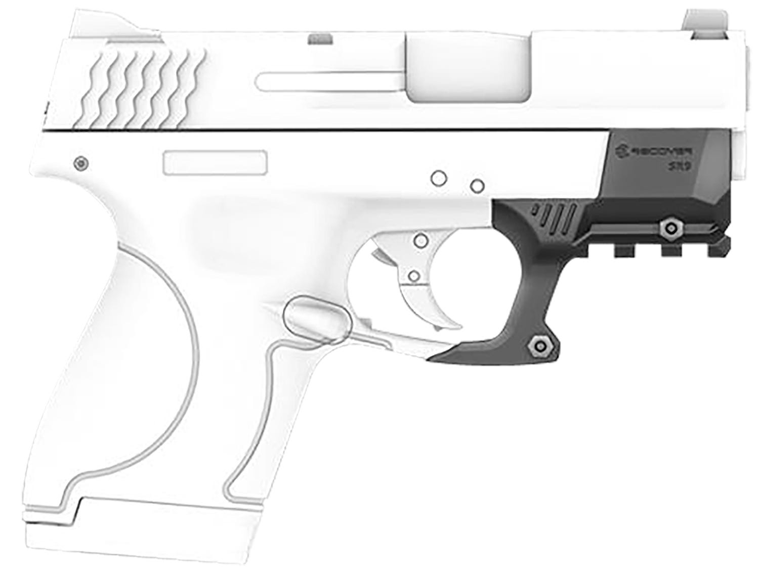 Recover Tactical Rail Adapter Picatinny for S&W Shield