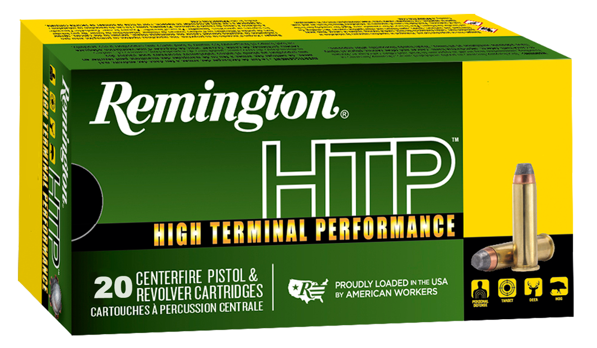 Remington HTP Brass .38 Special 110-Grain 20-Rounds SJHP