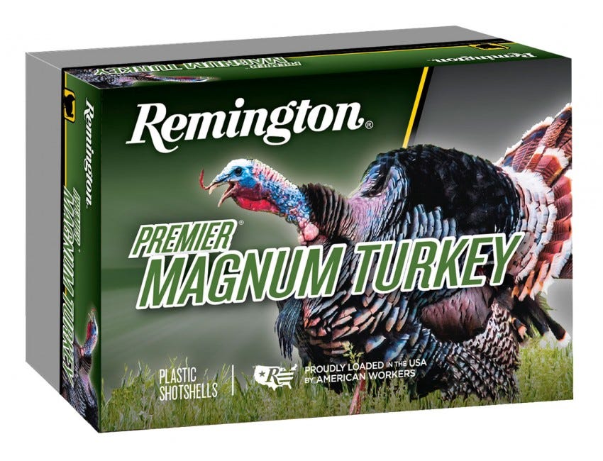 Remington Premier Magnum Turkey 20Ga 3-in-chamber 1.25oz 6-shot 5Rds