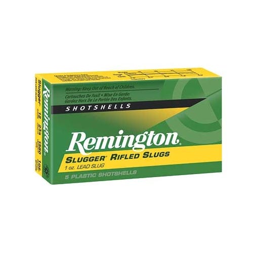 Remington Slugger Rifled Slugs 12GA 2.75" 1oz 5rds